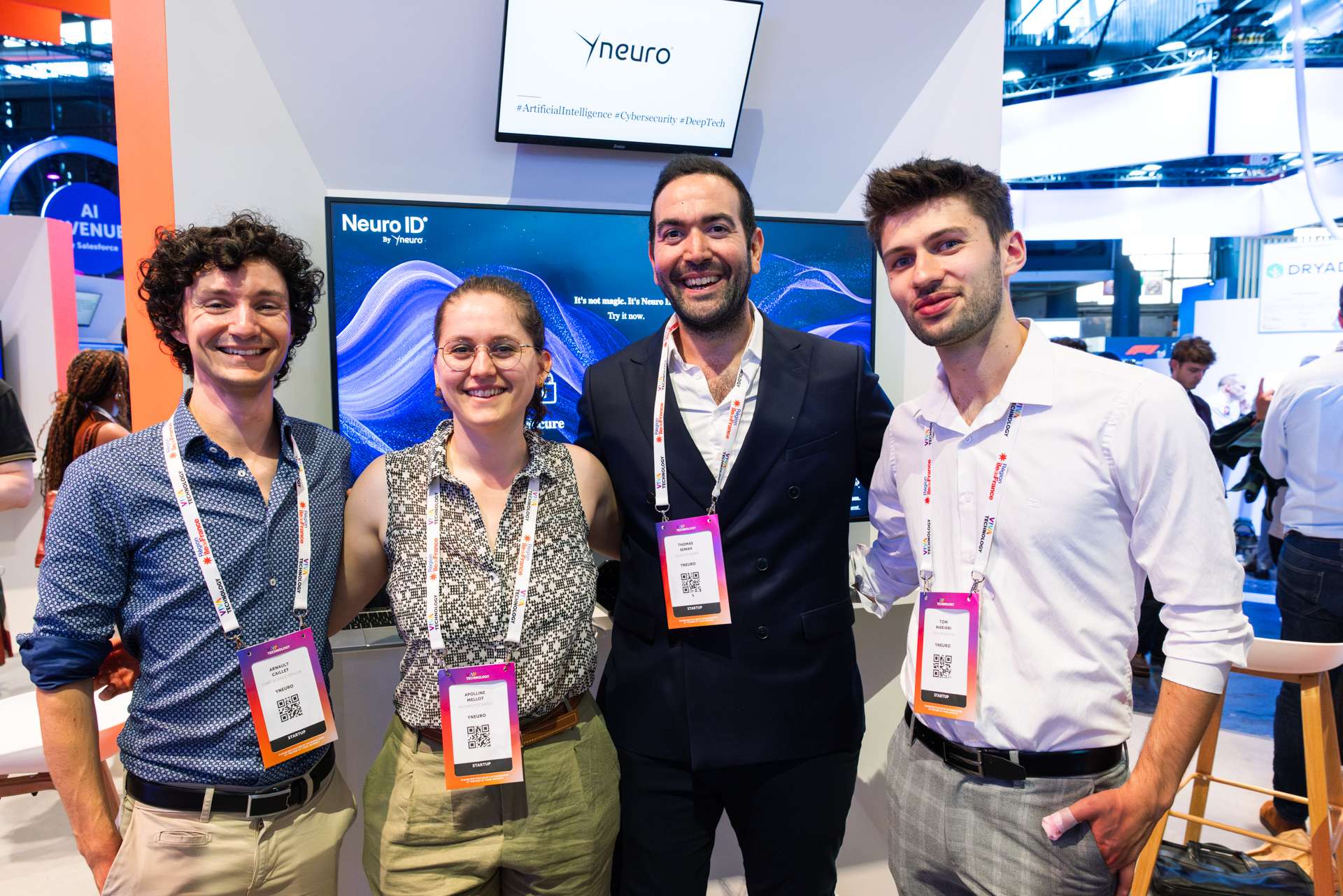 Photo par Antoine Ravet lors du salon Vivatech pour la société YNeuro.